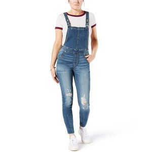 levi's skinny overalls over and out